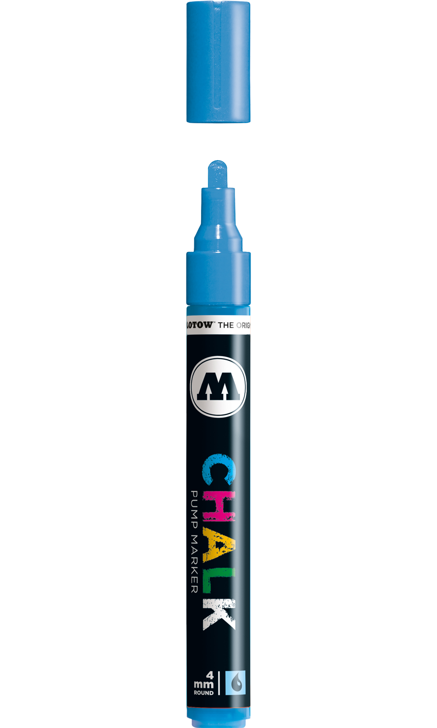 4mm Neon Blue Chalk Marker