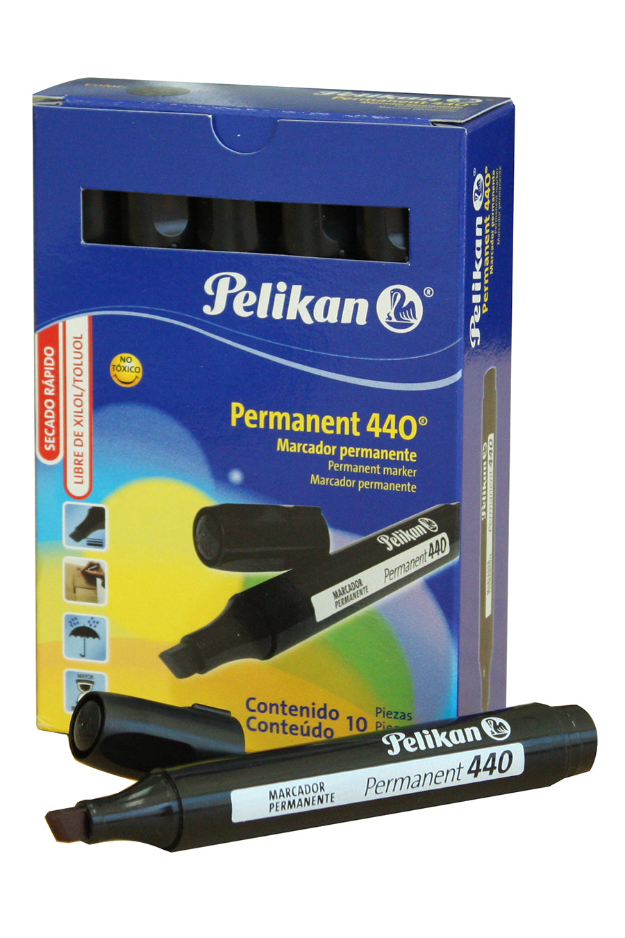 Black Permanent 440® Marker, 10/Box