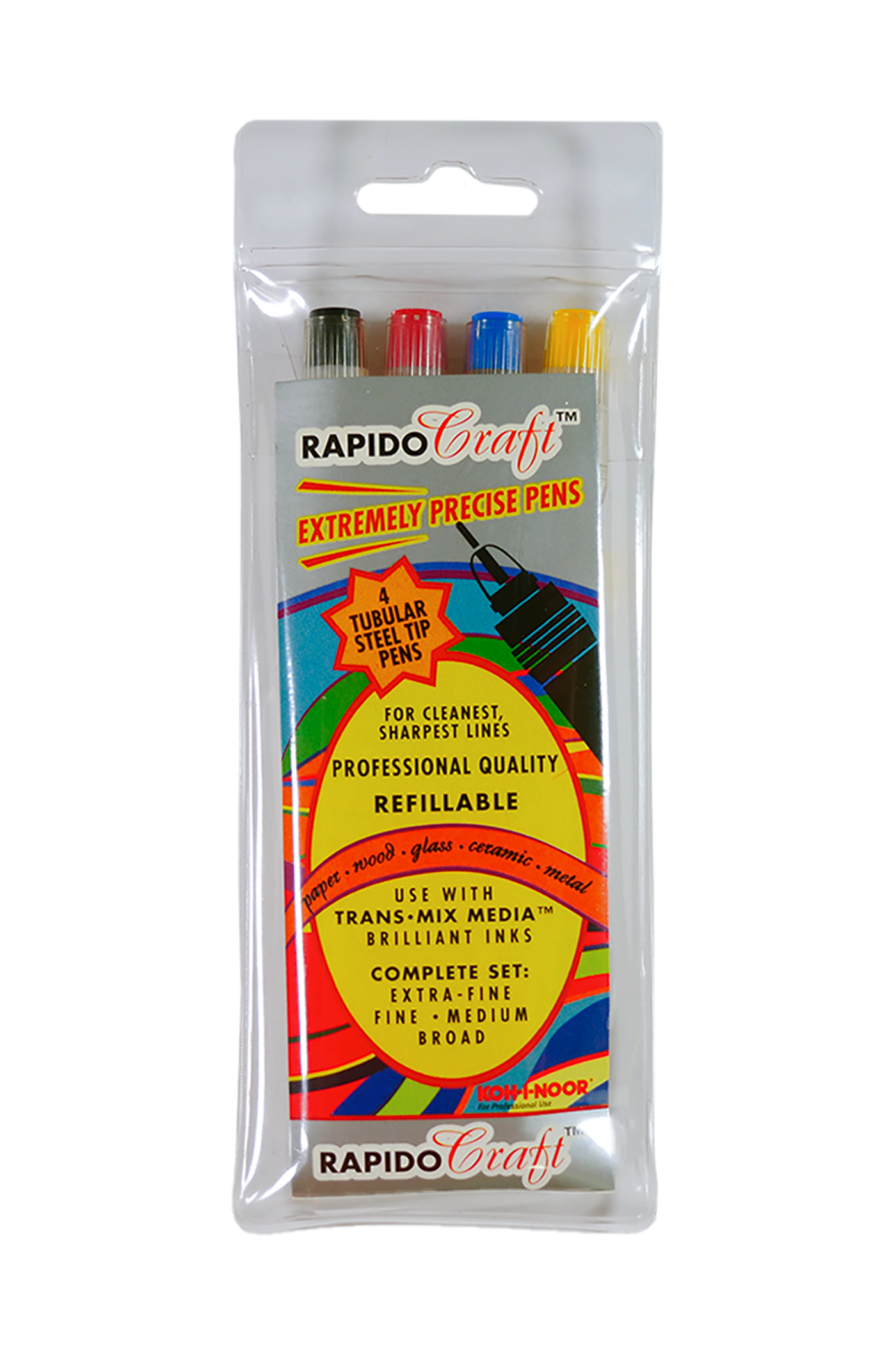 Koh-I-Noor® Rapidocraft® 4 Pen Set