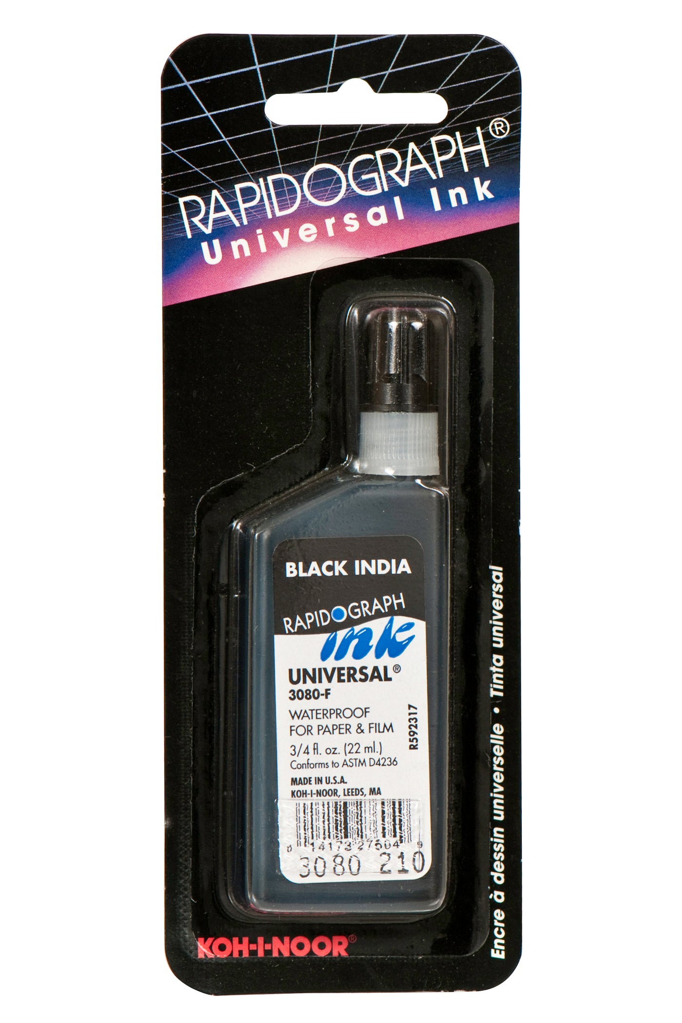 Koh-I-Noor Rapidograph Universal Ink Black (3080-F)