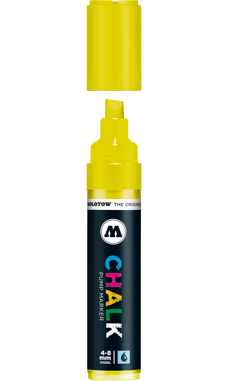 4-8mm Neon Yellow Chalk Marker