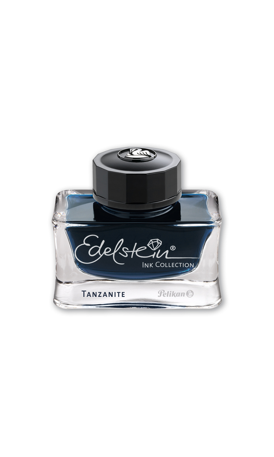 Edelstein Bottle Tanzanite (Bl-Bk) Premium Ink 50ml