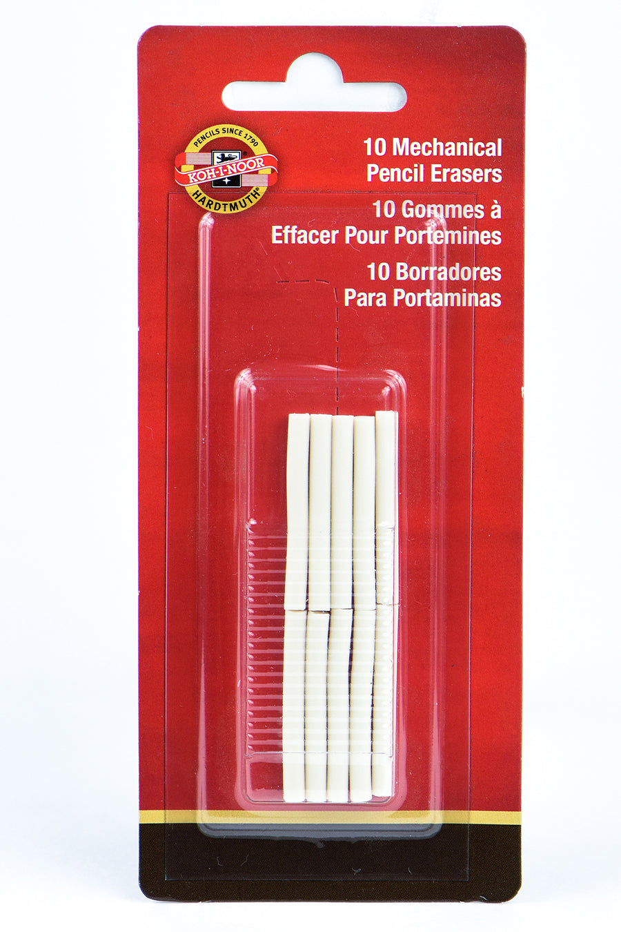 Mephisto Eraser Refills, 10 Pack, Carded
