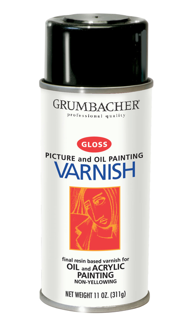 Picture Varnish Spray For Oil & Acrylic Gloss 11.75 oz.
