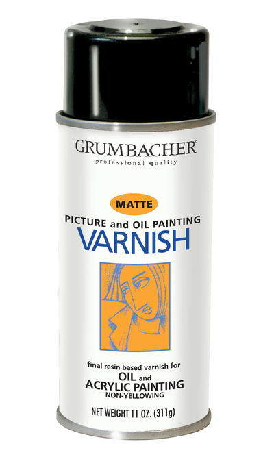 Picture Varnish Spray For Oil & Acrylic Matte 11.75 oz.