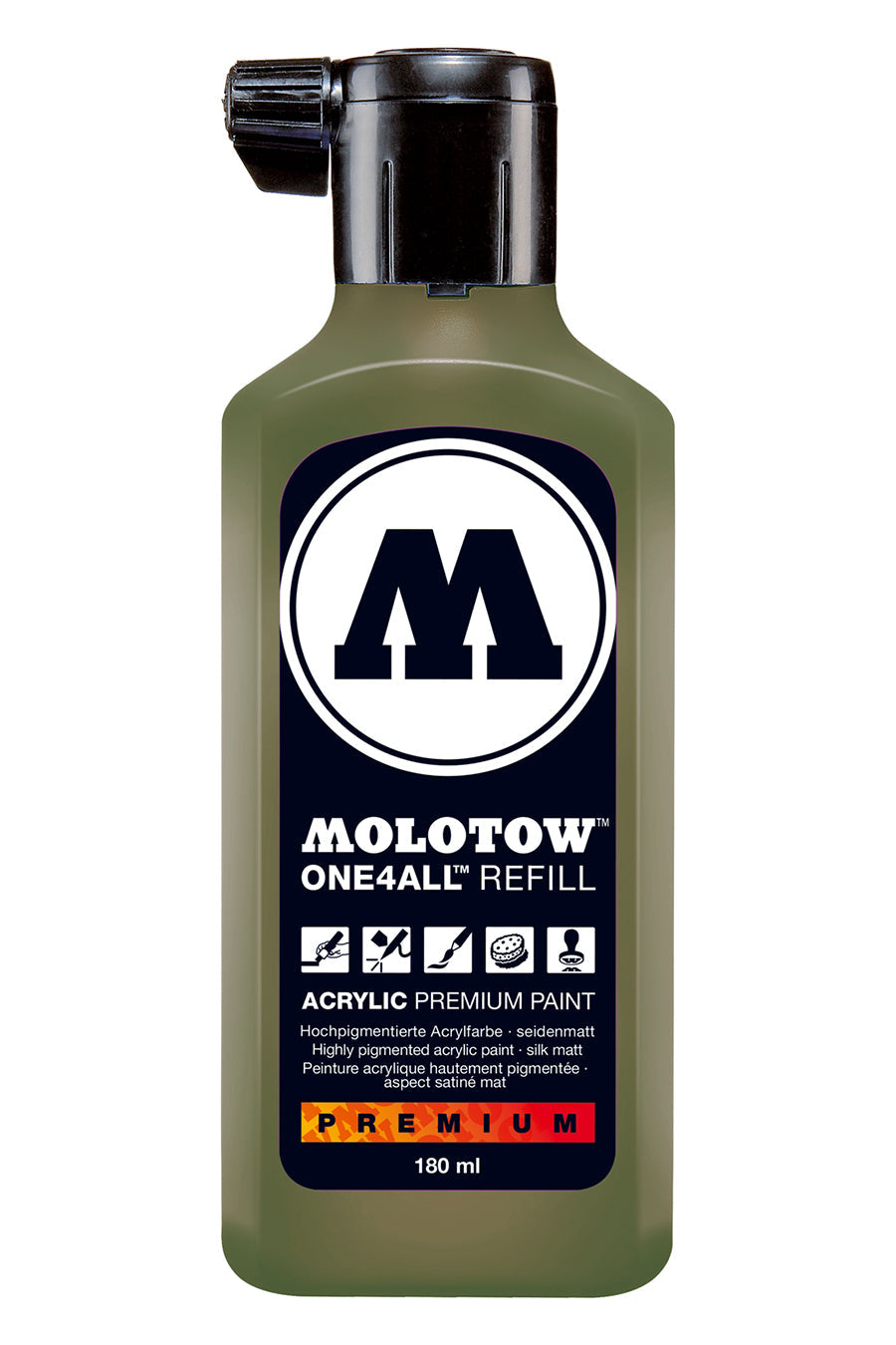 Molotow® ONE4ALL™ Refills Gray Color Family