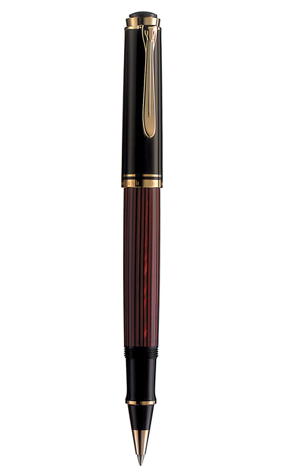 R400 Red/Black Rollerball Pen