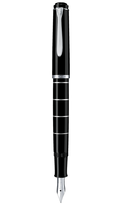 M215 Broad Black/Rings Fountain Pen