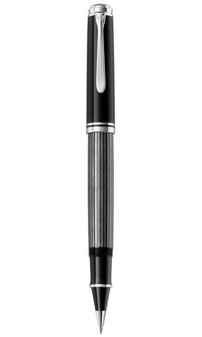 R805 Stresemann Anthracite Stripes Rollerball Pen