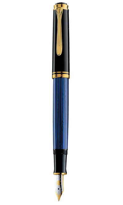 M400 Extra-Fine Black/Blue Fountain Pen