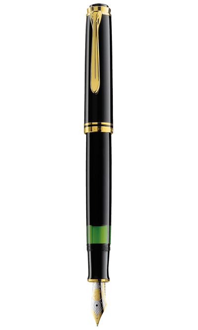 M800 Extra-Fine Black Fountain Pen