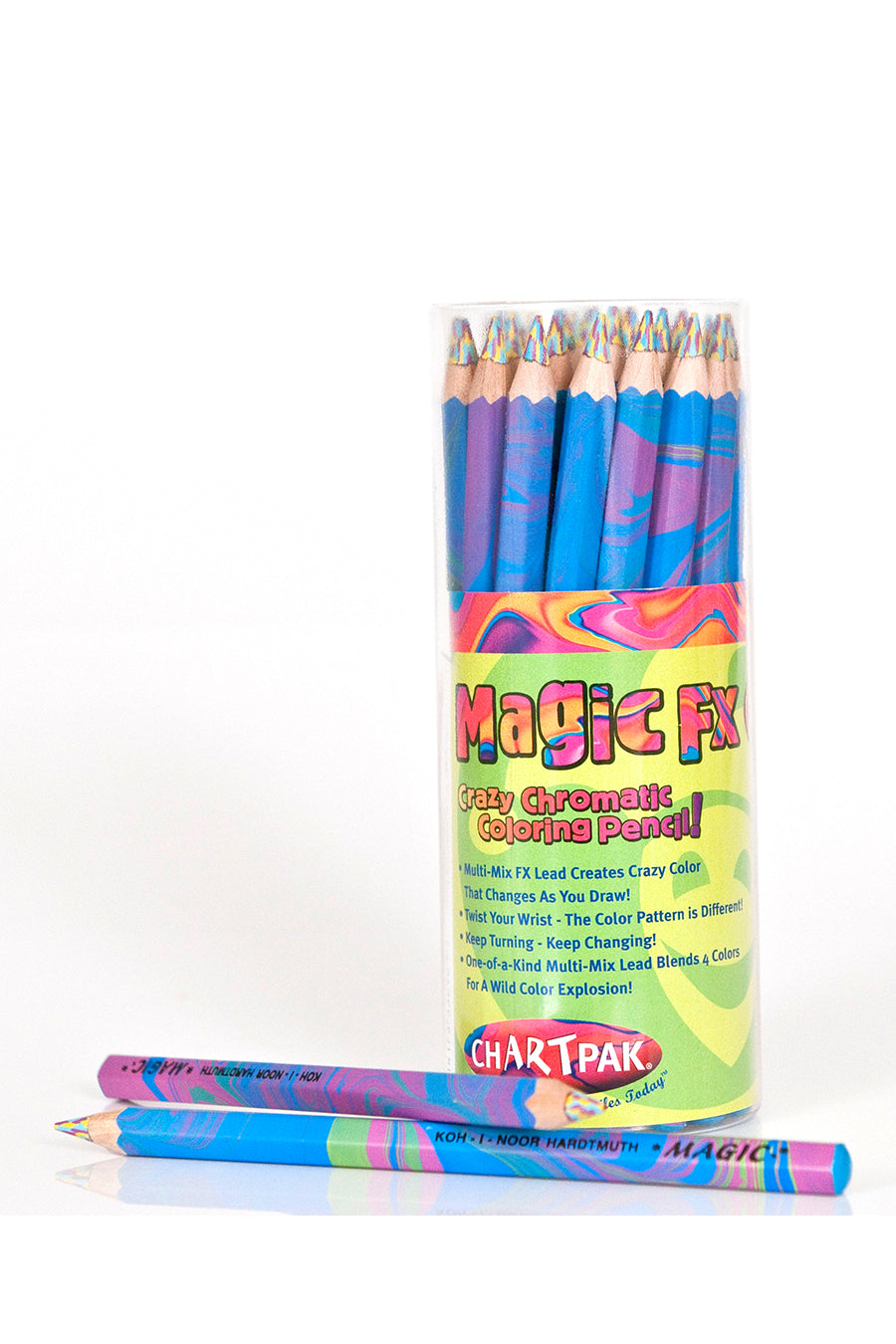 Koh-I-Noor Astra Neon FX 6-color Pencil Set - Meininger Art Supply