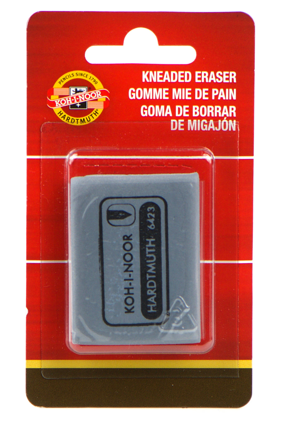 Kneadable Eraser, Gray, Carded