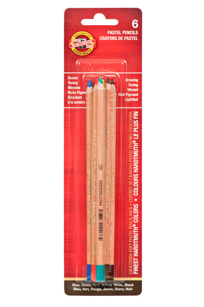 Koh-I-Noor Gioconda Charcoal Pencils 6-set