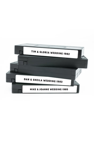Laser/Ink Jet White Video Tape Spine Labels, 2/3" x 5-13/16", 15/Sheet, 750 Labels/Bx