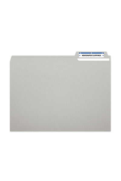 Laser/Ink Jet Dark Blue File Folder Labels, 2/3" x 3-7/16", 30/Sheet, 1500 Labels/Bx