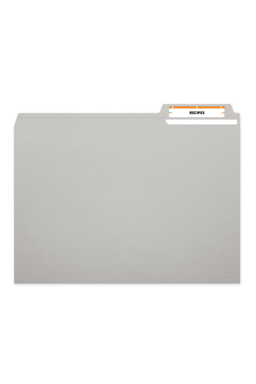 Laser/Ink Jet Orange File Folder Labels, 2/3" x 3-7/16", 30/Sheet, 1500 Labels/Bx