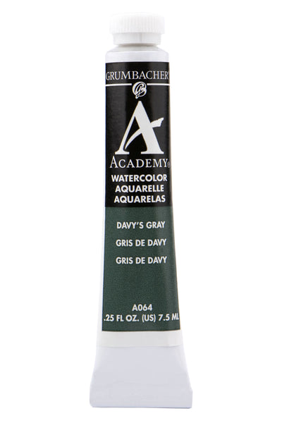 AcademyU+00AE Watercolor Charcoal Gray 7.5 ml.