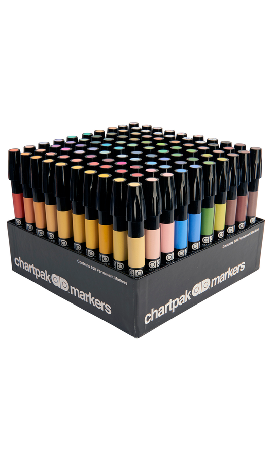 Chartpak ADマーカー Amazon | Chartpak ADマーカー、3面の異なるカットのペン先