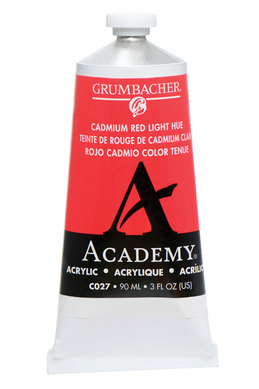 AcademyU+00AE Acrylic Cadmium Red Medium 75 ml.