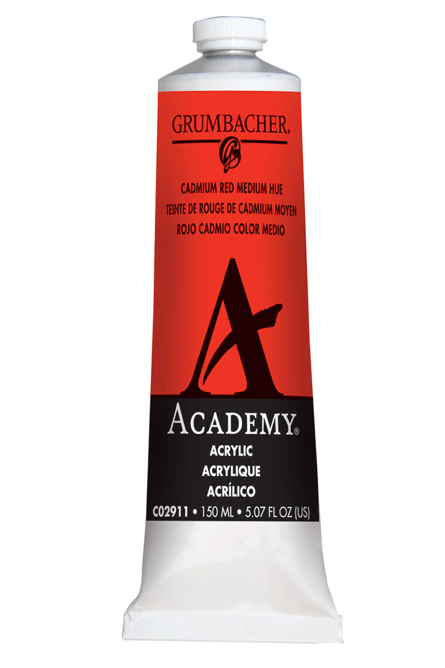 AcademyU+00AE Acrylic GrumbacherU+00AE Red 75 ml.