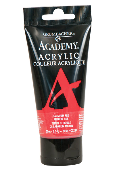 AcademyU+00AE Acrylic Cadmium Red Medium 150 ml.