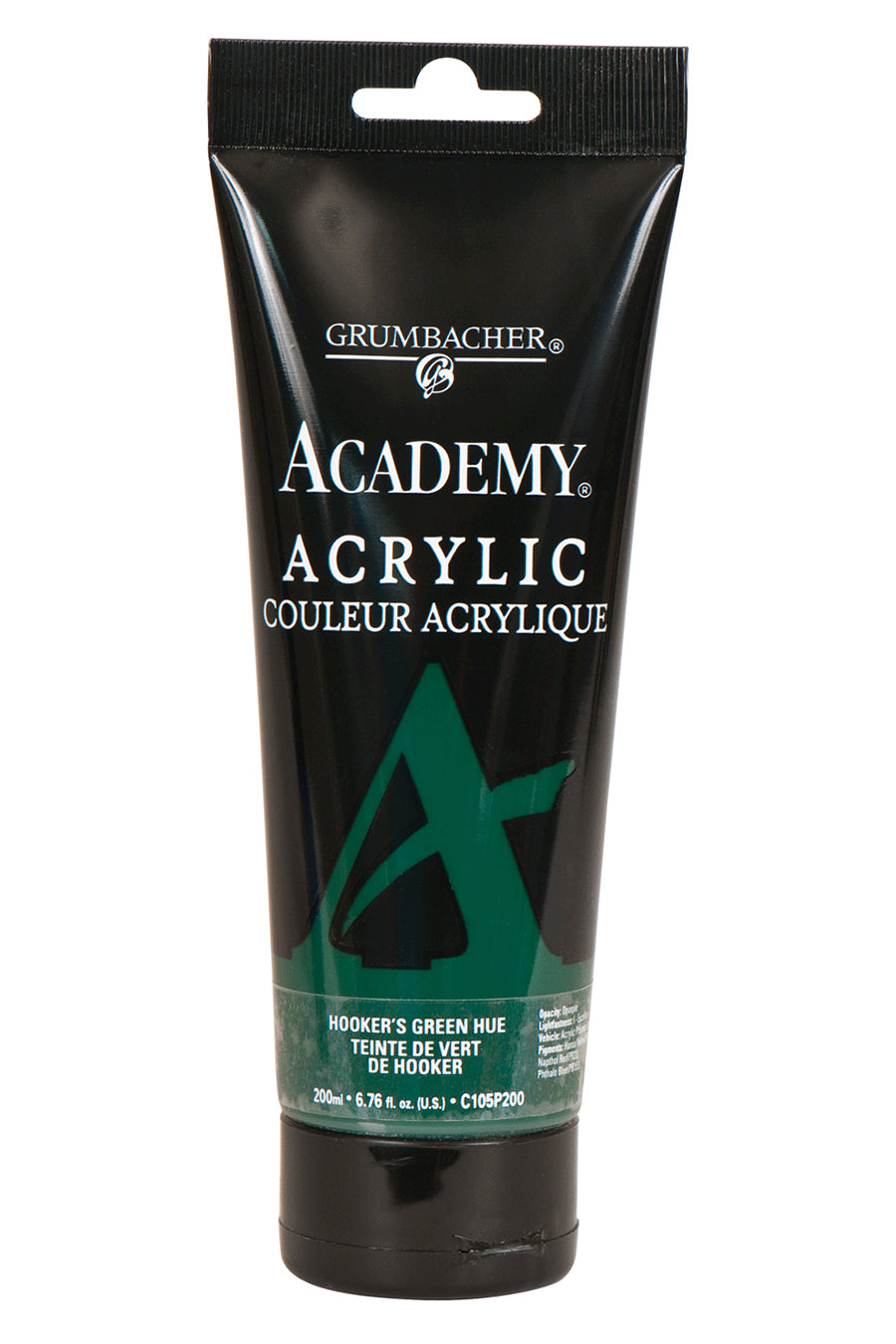 AcademyU+00AE Acrylic Permanent Green Light 90 ml.
