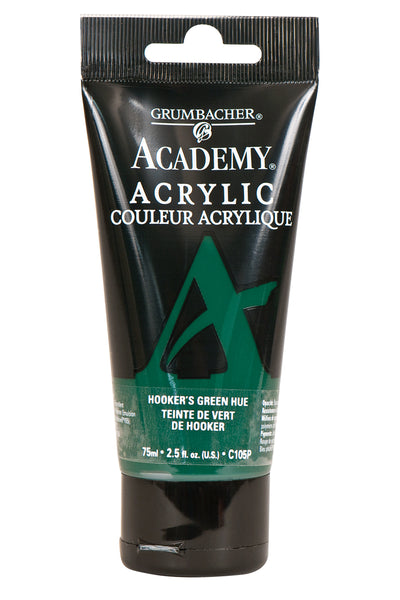 AcademyU+00AE Acrylic Hooker's Green Hue 150 ml.