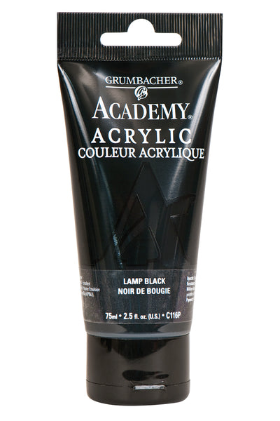AcademyU+00AE Acrylic Ivory Black 90 ml.