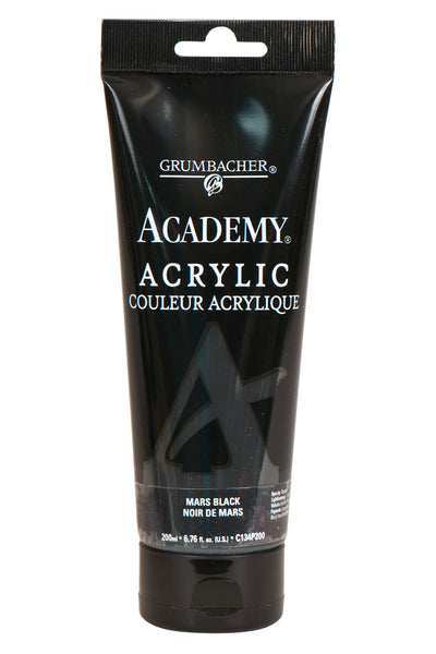 AcademyU+00AE Acrylic Lamp Black 200 ml.