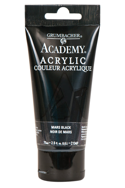 AcademyU+00AE Acrylic Mars Black 75 ml.