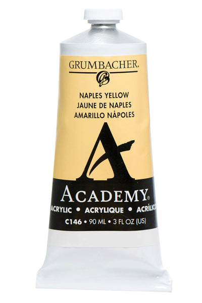 AcademyU+00AE Acrylic Yellow Ochre Hue 200 ml.