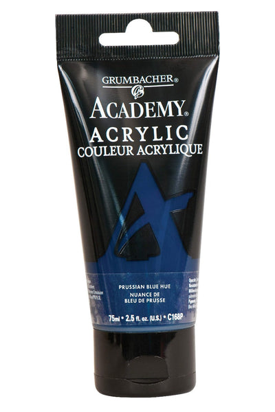 AcademyU+00AE Acrylic Prussian Blue 75 ml.