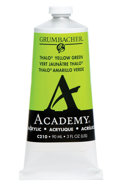 Grumbacher® Academy® Acrylic Green Color Family