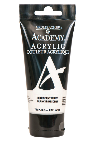 AcademyU+00AE Acrylic Iridescent White 75 ml.