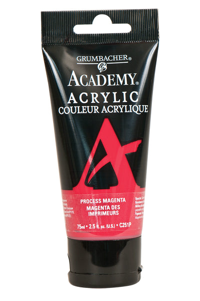 AcademyU+00AE Acrylic Process Magenta 75 ml.