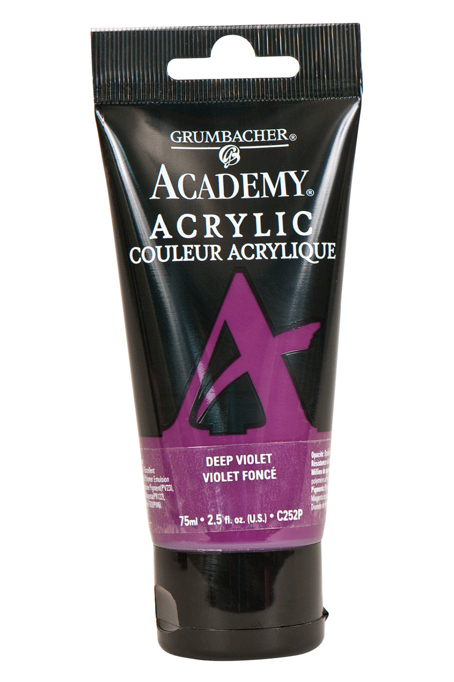 AcademyU+00AE Acrylic Deep Violet 75 ml.