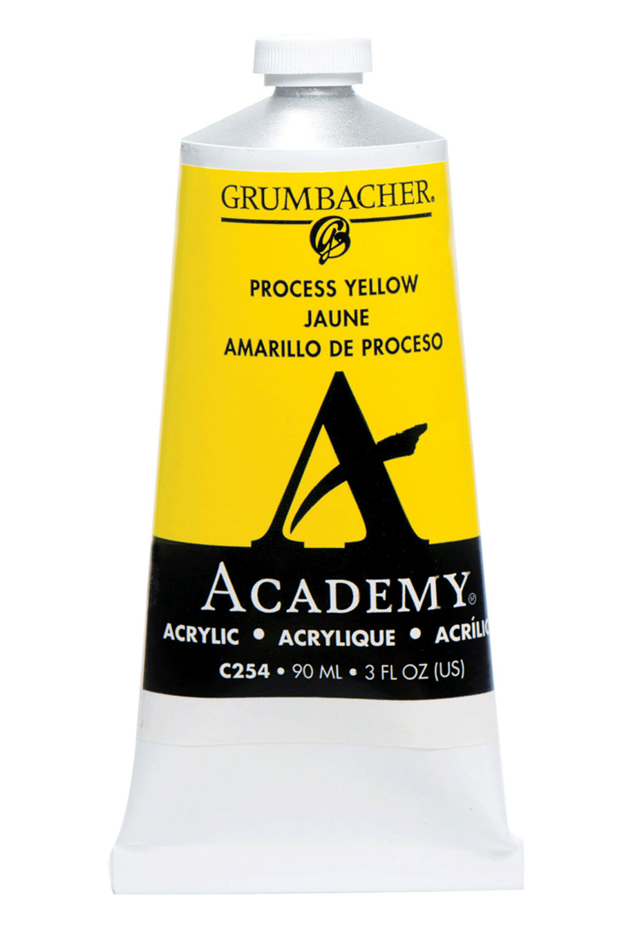AcademyU+00AE Acrylic Process Yellow 90 ml.