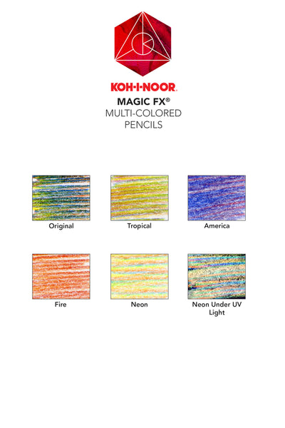 Koh-I-Noor Jumbo Magic NEON Pencil