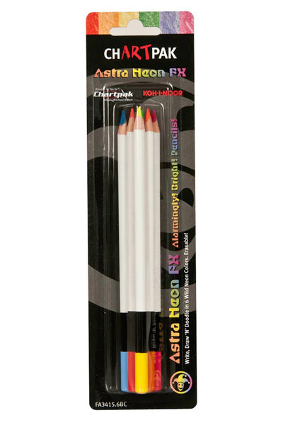 Koh-I-Noor® Astra Neon Pencil Set