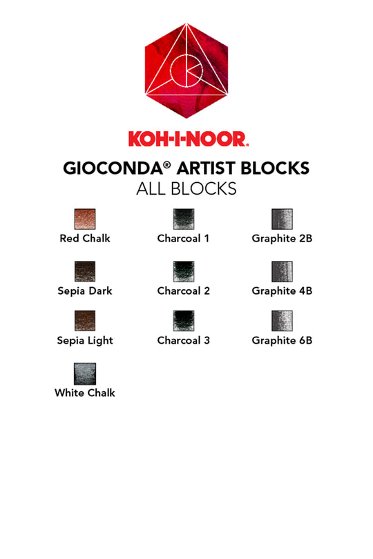 Koh-I-Noor® Blocks & Sticks - Sepia Range – Chartpak Factory Store