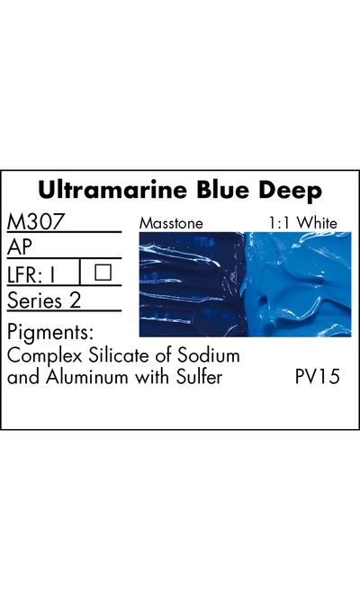 MAXU+00AE Water Mixable Oil Ultramarine Blue 37 ml.
