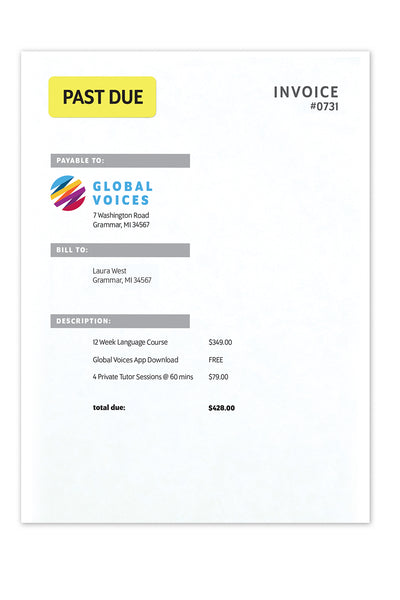 Laser Yellow Neon Labels, 1" x 2-5/8", 30/Sheet, 750 Labels/Pk