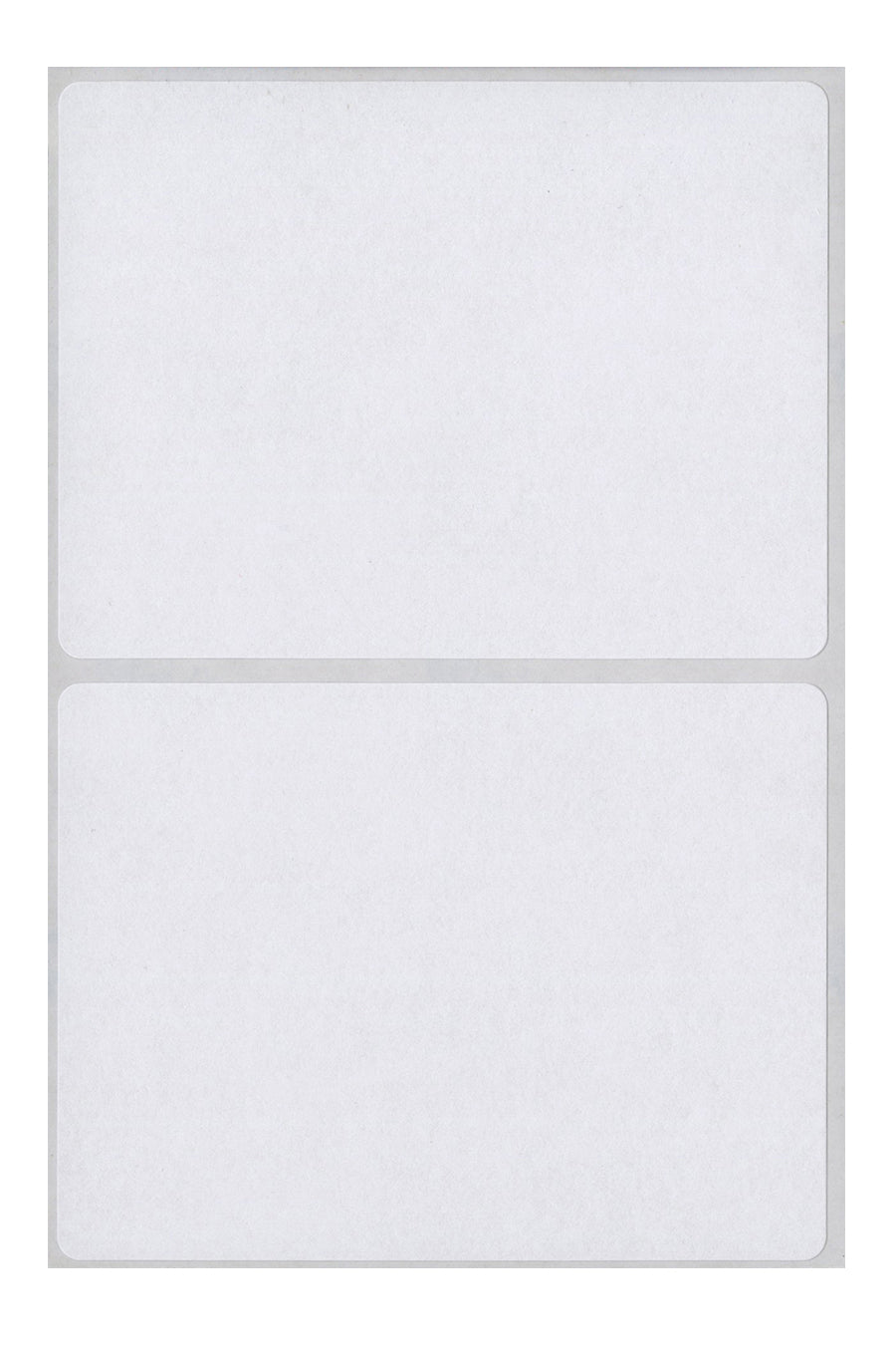 White Multi-Purpose Labels, 4" x 3", Rectangle, 80/Bx