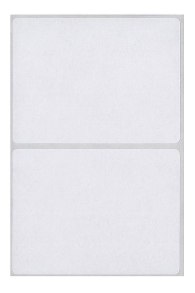 White Multi-Purpose Labels, 4" x 3", Rectangle, 80/Bx