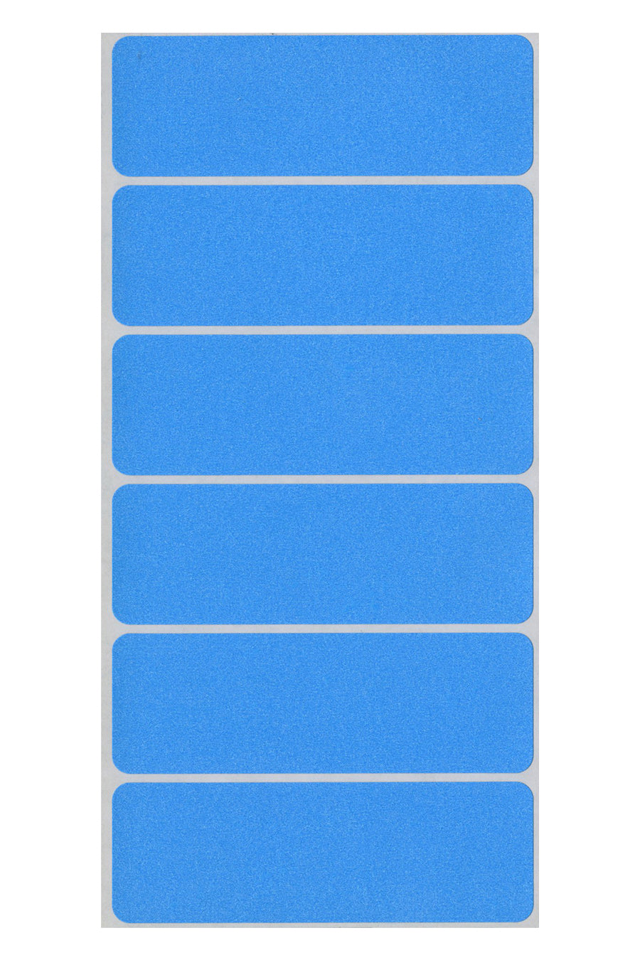1" x 3" Color Coding Labels, Light Blue, 200/Bx