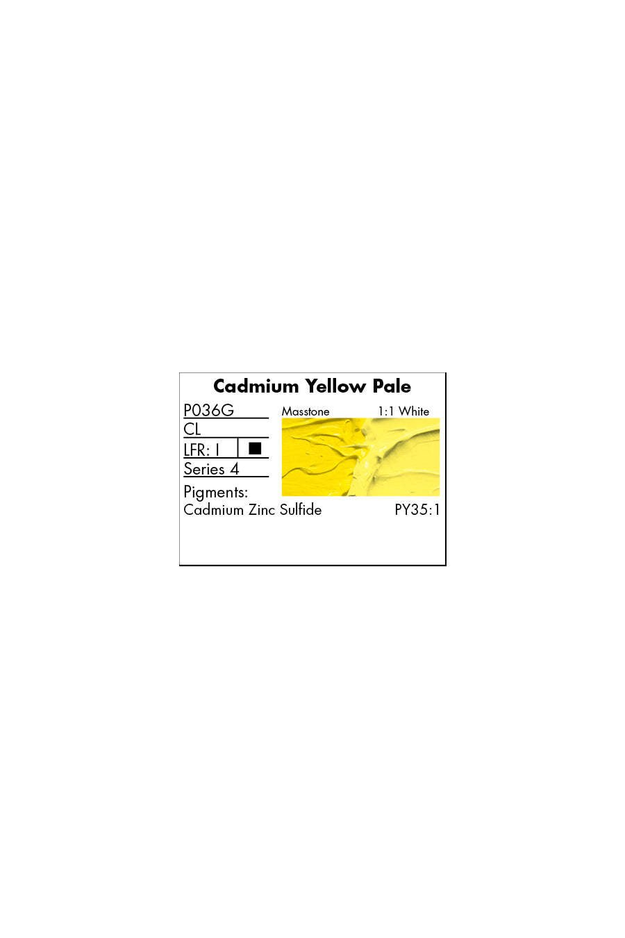 Pre-testedU+00AE Oil Cadmium Yellow Medium 37 ml.