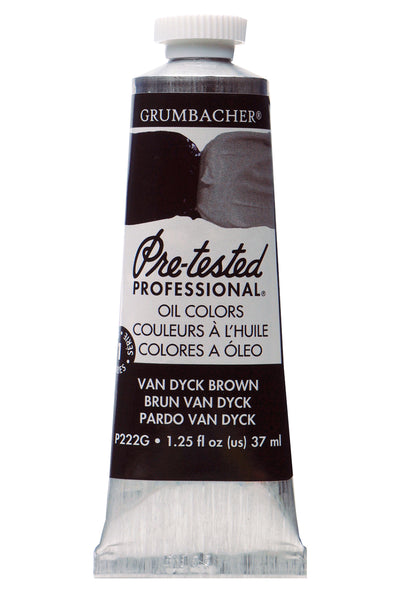 Grumbacher® Pre-tested® Oil Black Color Family