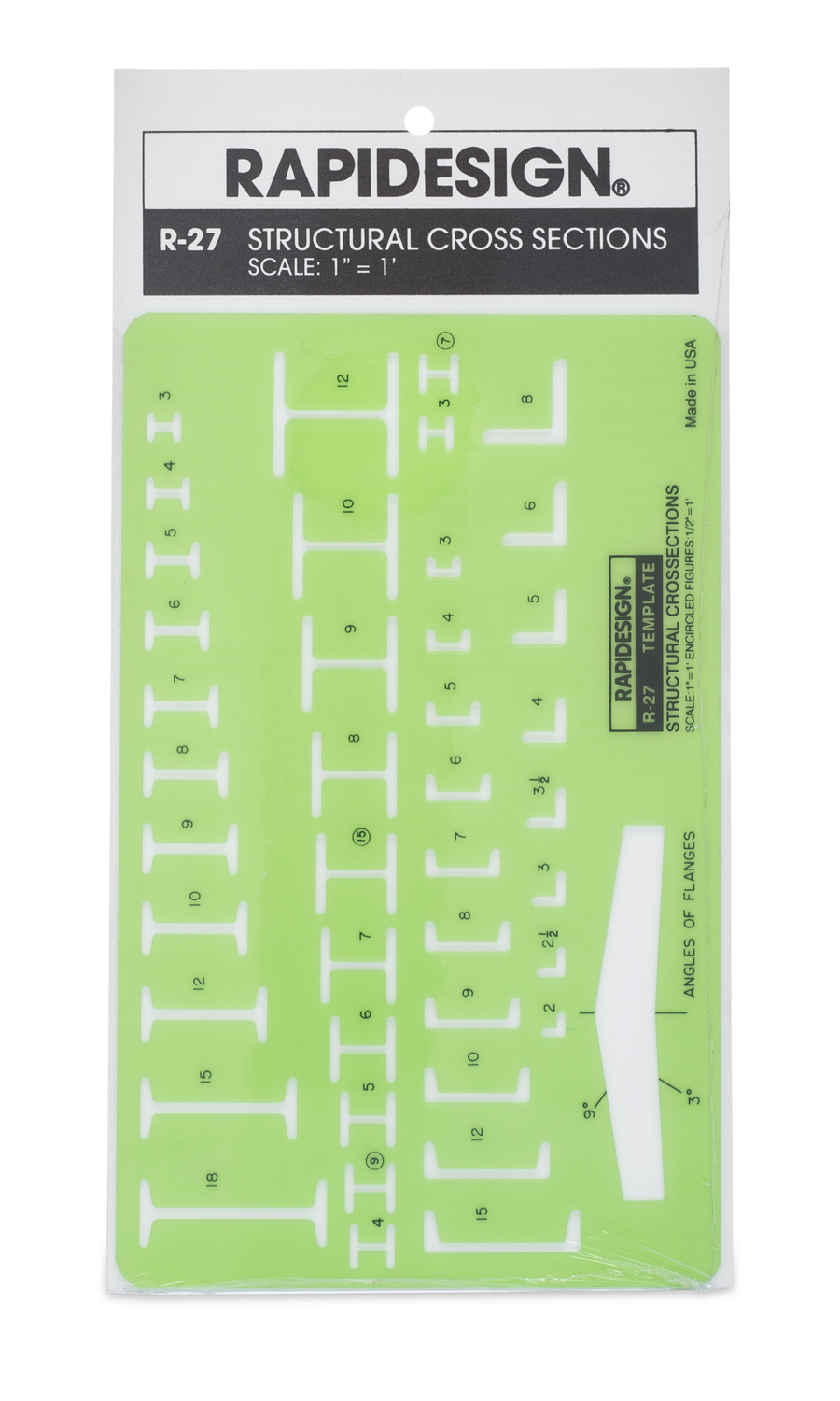 Structural Cross Section 1" Template