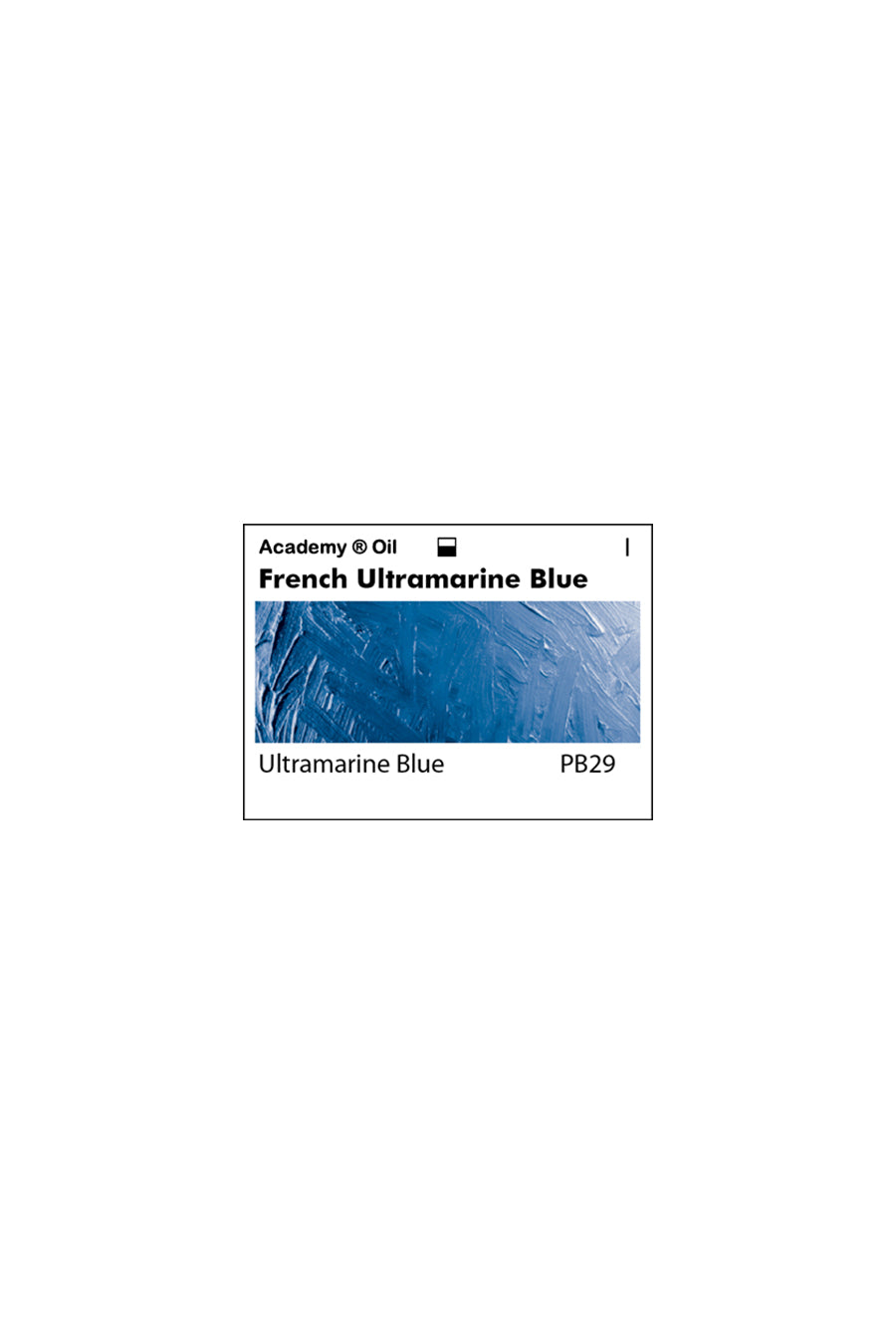 AcademyU+00AE Oil French Ultramarine 150 ml.